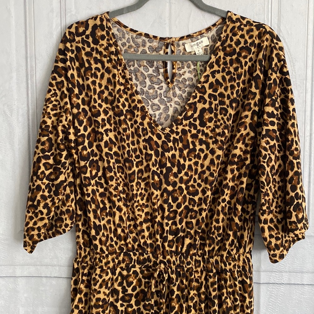 UMGEE Leopard Print Jumpsuit
